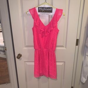 Lily Pulitzer Pink Romper
